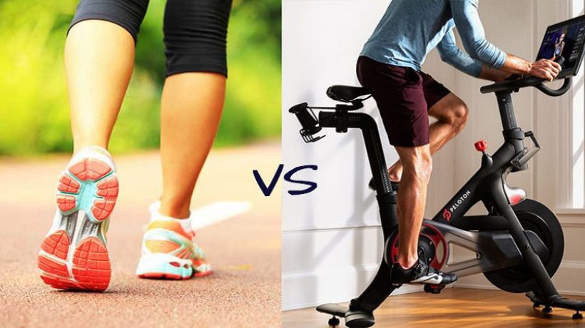 Is a stationary bike better than walking?