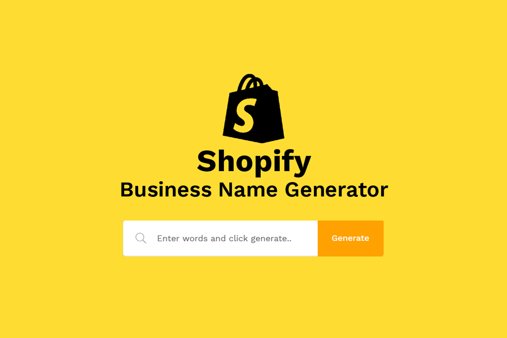 How Shopify's Business Name Generator Works