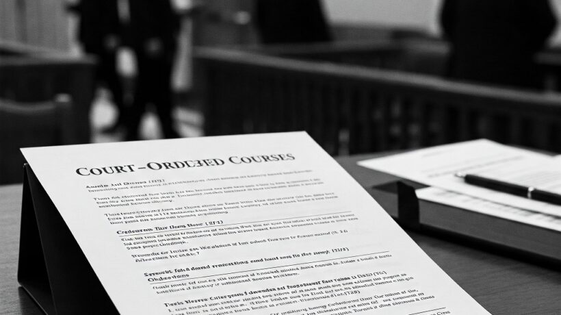 Avoiding Legal Trouble: The Importance of Completing Court-Ordered Courses