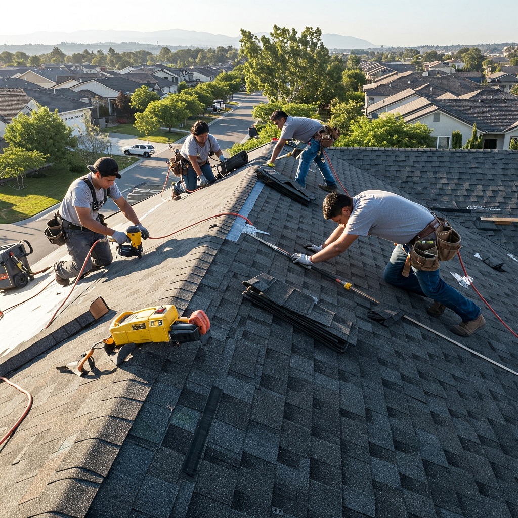 What are the four things to consider when designing a roof