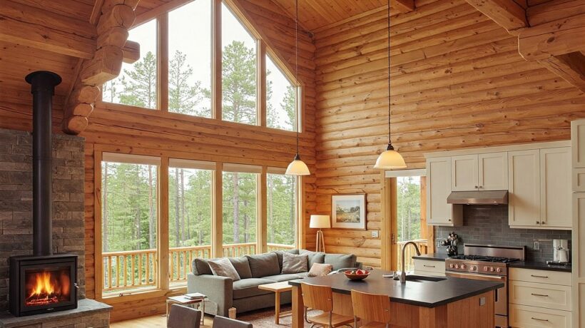 Timeless Beauty: The Allure of Log Homes in Modern Living