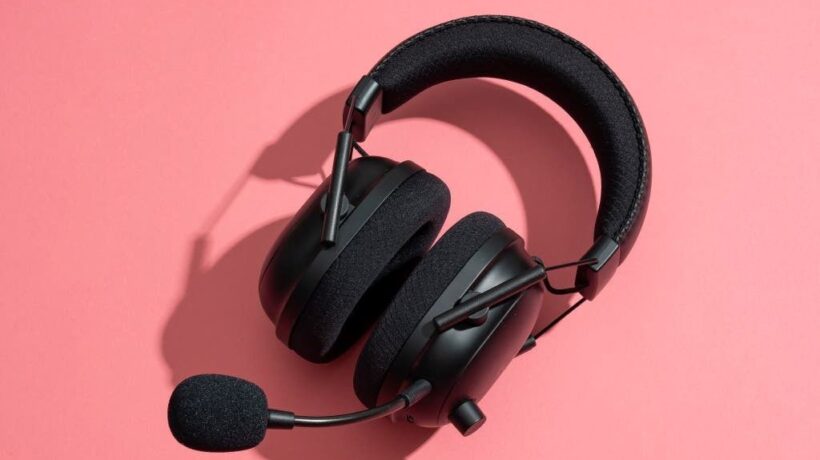 fold-flat gaming headset designed for backpack travel