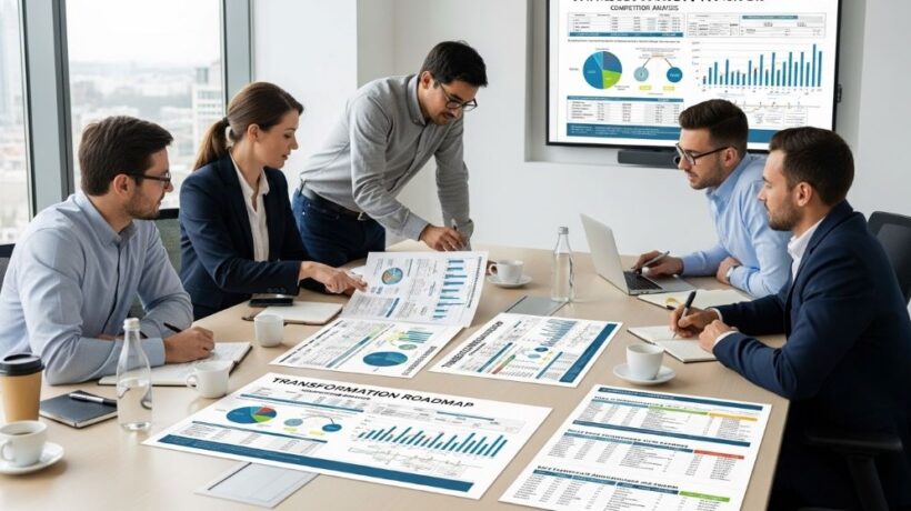 How to Benchmark Competitors for Business Transformation Strategy Planning