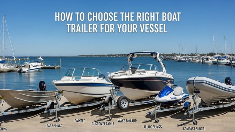 How to Choose the Right Boat Trailer for Your Vessel