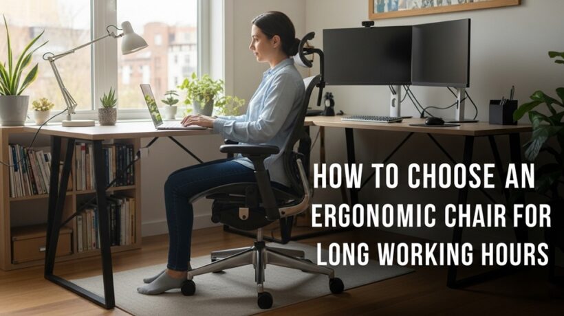 How to Choose an Ergonomic Chair for Long Working Hours