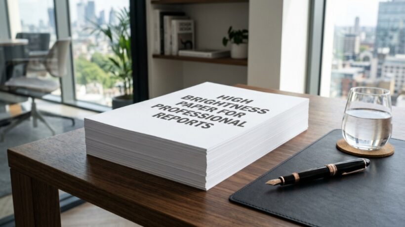 High Brightness Paper for Professional Reports