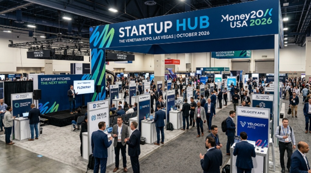 Money20/20 USA 2026 startup hub at The Venetian Expo Las Vegas October