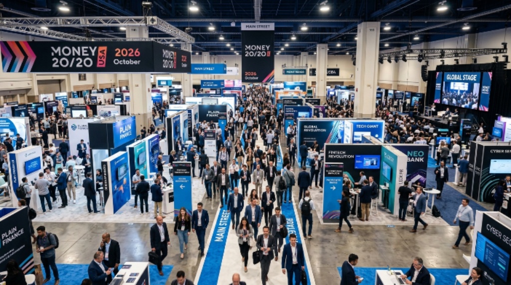 Money20/20 USA 2026 event floor at The Venetian Expo Las Vegas October